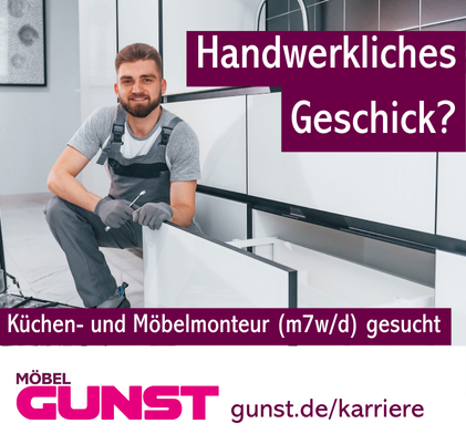 GUNST-Stellenangebot Monteur