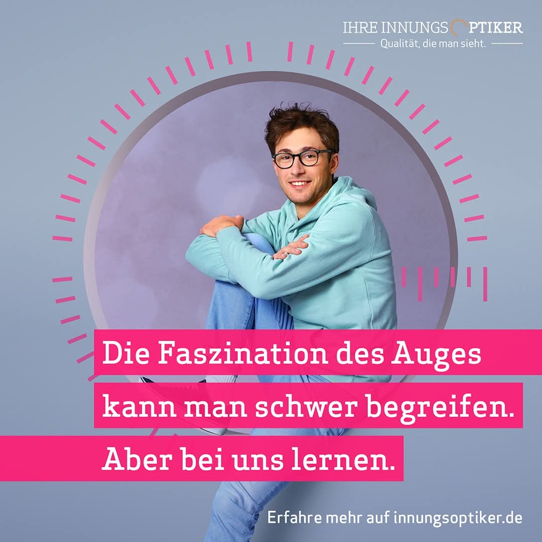 werde Augenoptiker*in bei optik piper
